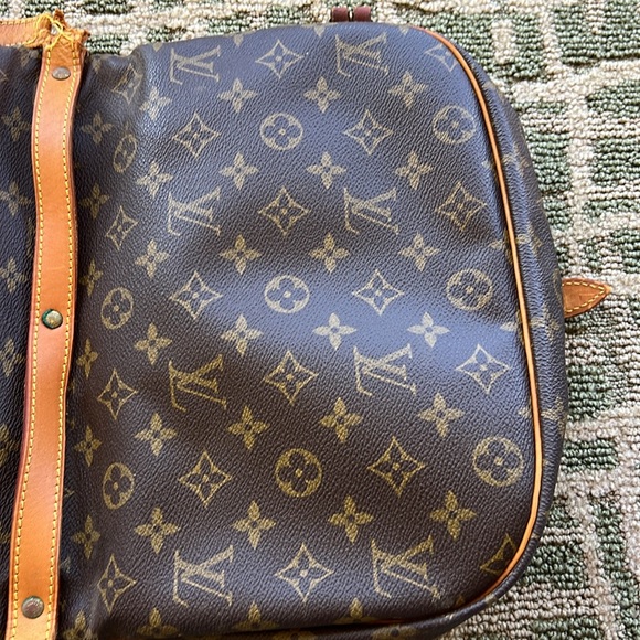 Authentic LV VINTAGE LOUIS VUITTON Saumur Bag handbag saddle bag PURSE CROSSBODY - Picture 16 of 17